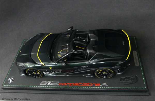 1:18 BBR Ferrari 812 Competizione A Aperta Verde Zeltweg – Limited 70 pcs